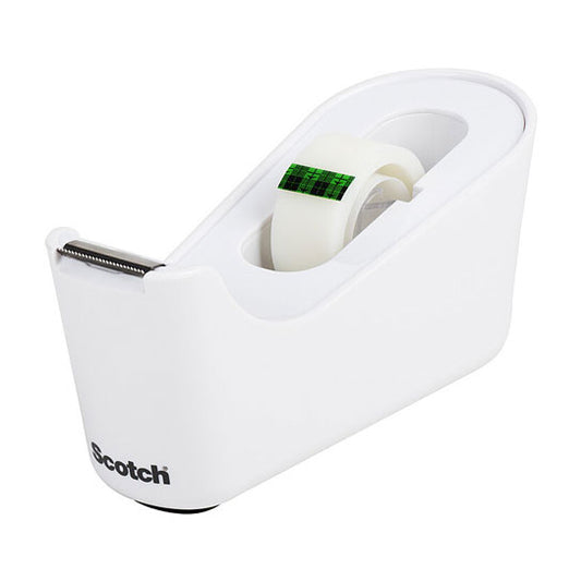 Scotch Tape Dispenser C18‑W – White