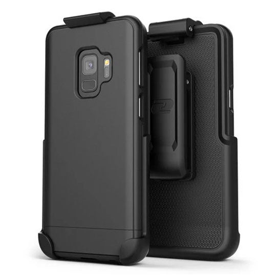 Encased Slimshield Case Samsung Galaxy J8 with Holster - Black