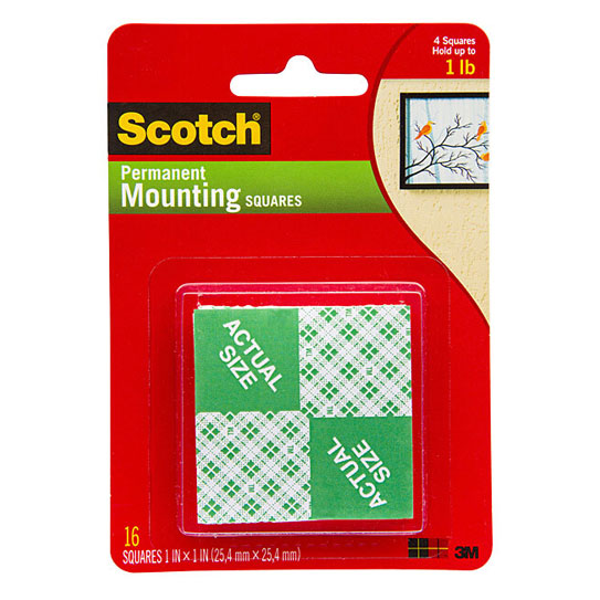 Scotch SCT Mount Square 111P Indoor 250mm - 6 Box