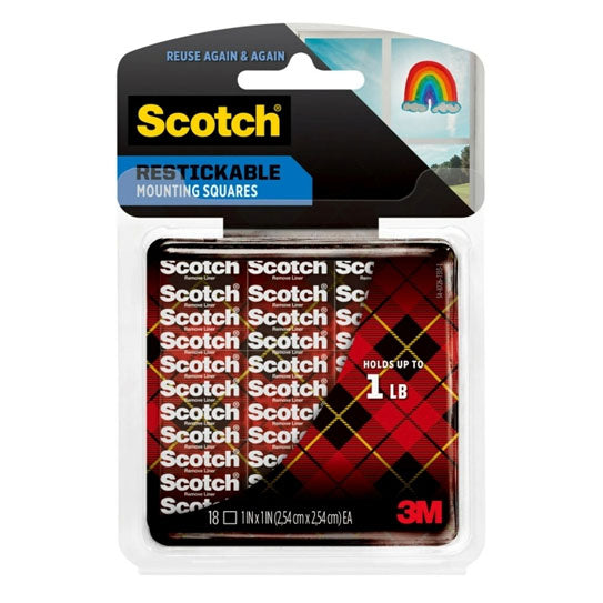 Scotch Mount Tabs R100 18 Tabs - 6 Box