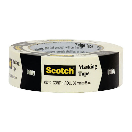 Scotch SCT Masking Tape 2010 Beige 36mm x 55m - 16 Box