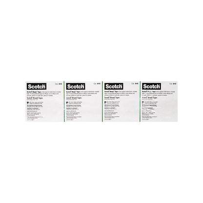 Scotch Magic Tape 810‑16 19mm x 33m - 16 Rolls