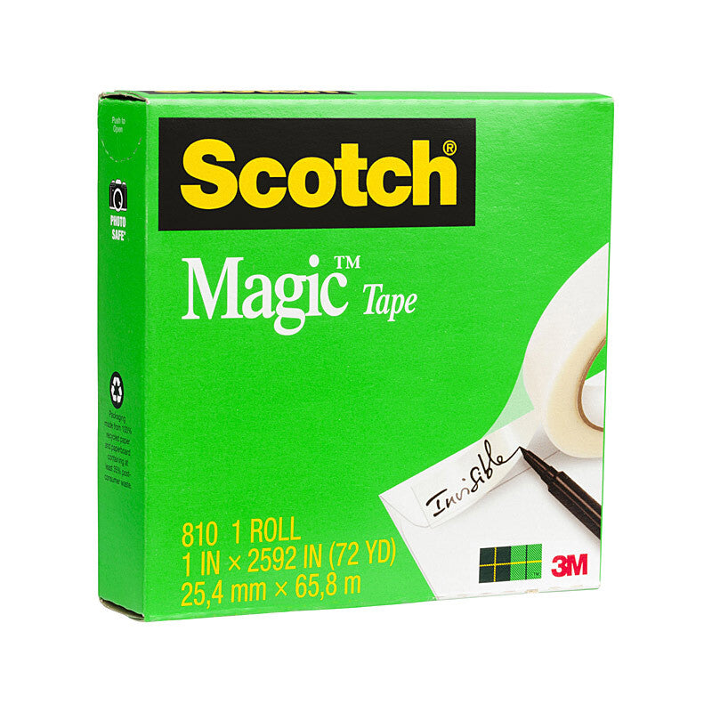 Scotch Magic Tape 810 25.4mm x 65.8M