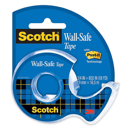 Scotch Wall Safe Tape 183‑EF – 12 Box