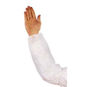 Livingstone HACCP Compliant Waterproof Sleeve Protectors with Elastic Seals 40 x 20cm 100 Pieces/Bag 20 Bags/Carton – White x5