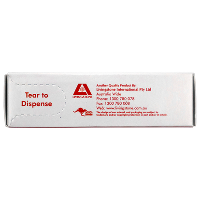 Livingstone Premium Surgical Scalpel Blade Carbon Steel Size 10 Sterile 100 Pcs/Box - Silver x15