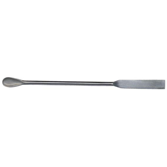 Livingstone Spatula 160 mm 1 Spoon End 10 x 20 mm 1 Flat End 10 x 45 mm - Silver x120