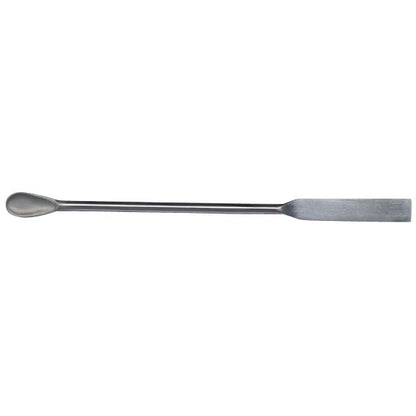 Livingstone Spatula 160 mm 1 Spoon End 10 x 20 mm 1 Flat End 10 x 45 mm - Silver x120