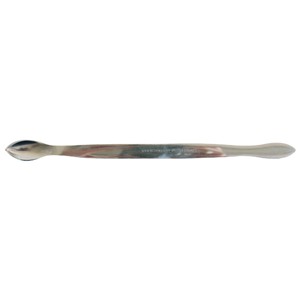 Livingstone Spatula 180mm Pointed Spoon And Pointed Flat Ends Stainless Steel Tool - Silver x75