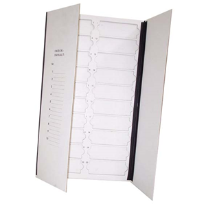 Livingstone Slide Mailer with Cover Recyclable Cardboard Material 20 Place - White x45