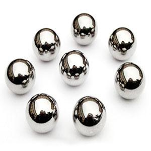 Livingstone Stainless Steel Precision Ball 3.18mm Diameter Solid Sphere for Laboratory, Industrial & Mechanical Applications – Silver x400