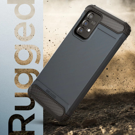 Encased Scorpio Case Samsung Galaxy A72  - Graphite Gray