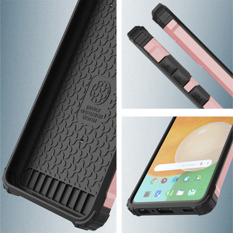 Encased Scorpio Case Samsung Galaxy A72 - Rose Gold