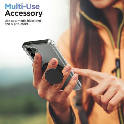 Encased Clear Magsafe Case Samsung Galaxy S23 with MagSafe Grip - Clear