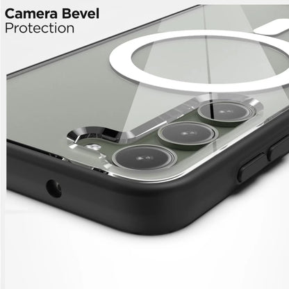Encased Clear Magsafe Case Samsung Galaxy S23+ Plus - Black
