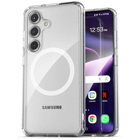 Encased Clear Back Case Samsung Galaxy S25 - Clear