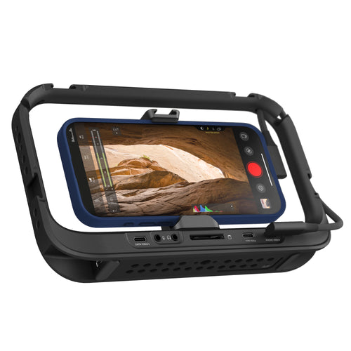 Moment Supercage Mobile Cage with Integrated USBC Hub - Black