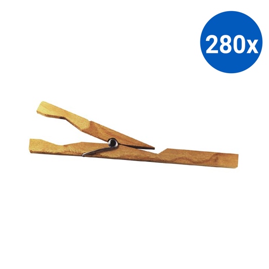 Test Tube Holder Clothes Peg Type 28mm - Brown x280