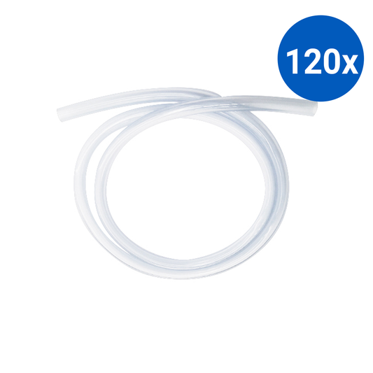 Tubing PVC 6mm Inner Diameter 9mm Outer Diameter 1.5mm Wall Thickness 1m - Clear x120