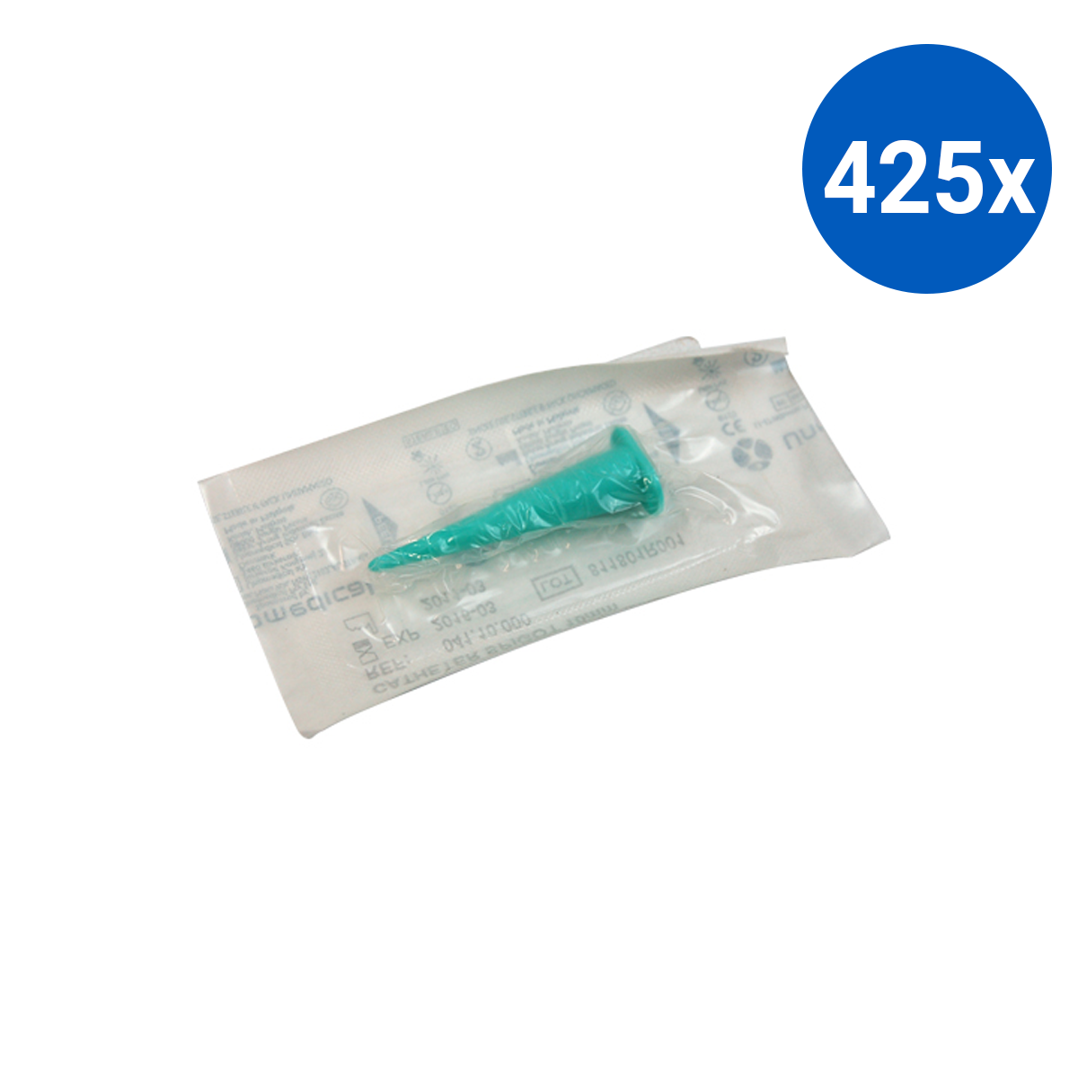 Livingstone Catheter Spigot 10mm Medium Sterile - Green x425