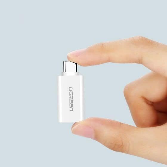 UGREEN USB-C to USB 3.0 A Female Adapter White