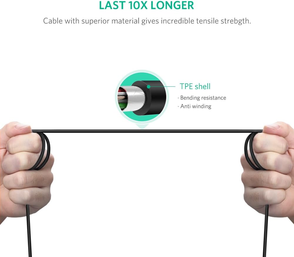 UGREEN 2M USB-C to USB-B 2.0 Cable