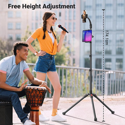 UGREEN 15647 2-in-1 Tablet + Phone Tripod Stand Black