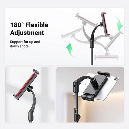 UGREEN 15647 2-in-1 Tablet + Phone Tripod Stand Black