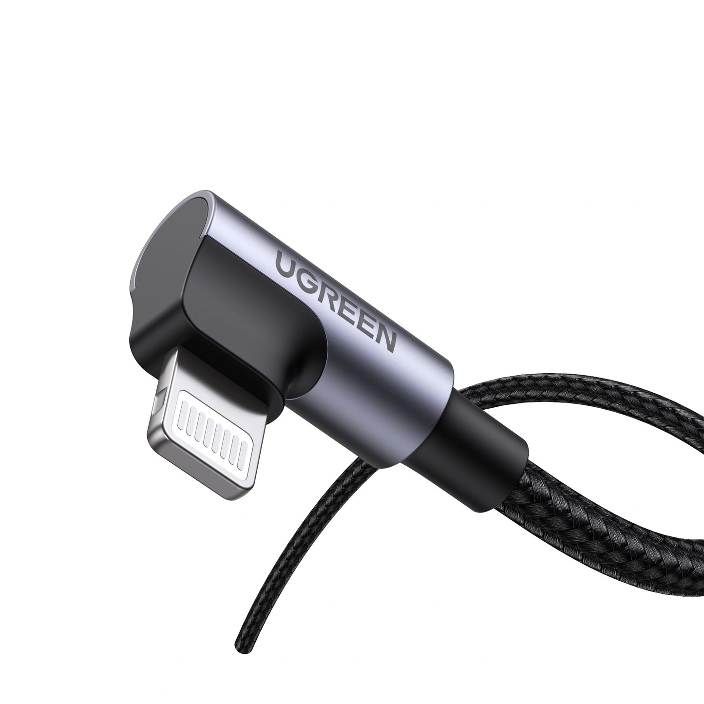 UGREEN USB-C to Lightning PD 90 Degree Cable 3A Max 1m