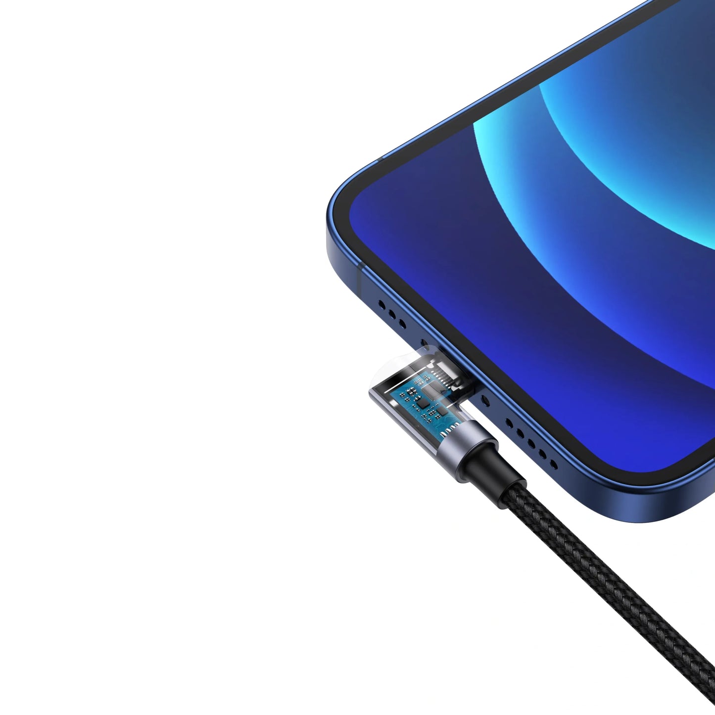 UGREEN USB-C to Lightning PD 90 Degree Cable 3A Max 1m