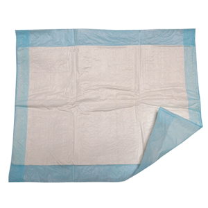 Livingstone 8-Ply Absorbent Incontinence Underpads with Waterproof Backing 250/Carton – Blue x10