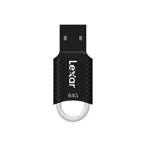 Lexar JumpDrive V40 USB Flash Drive 2.0 64 GB - Black