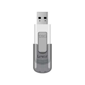 Lexar JumpDrive V100 USB Flash Drive 3.0 128 GB - White