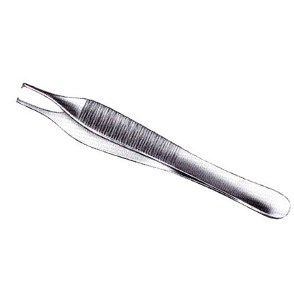 Economy Adson Tissue Forceps 150mm 1 x 2 Teeth - Silver x35