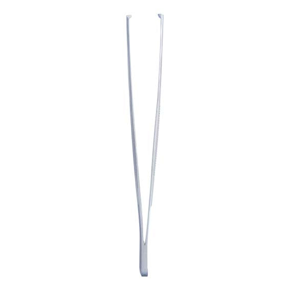 Livingstone Dissecting Tissue Forceps 14cm 2 x 3 Teeth Stainless Steel - Silver x65