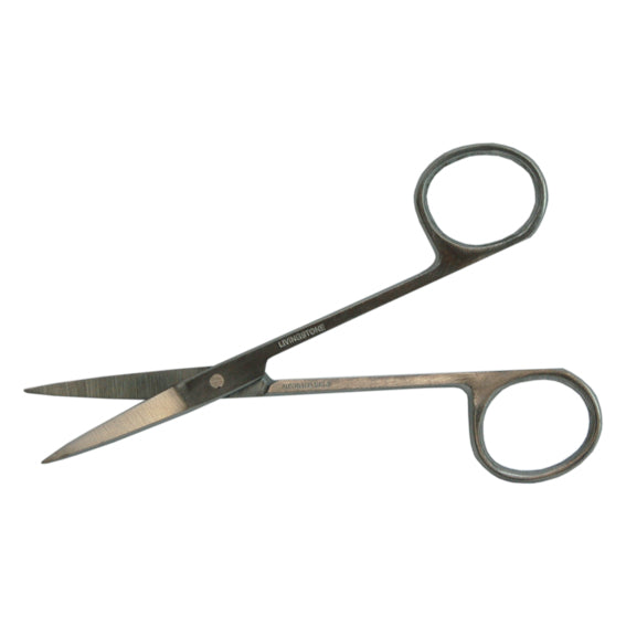 Livingstone Iris Gum Cuticle Scissors 115mm Sharp/Sharp Points Straight - Silver x50