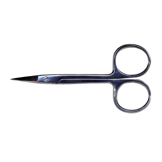 Livingstone Nail and Cuticle Scissors Straight 90mm 15g - Silver x80