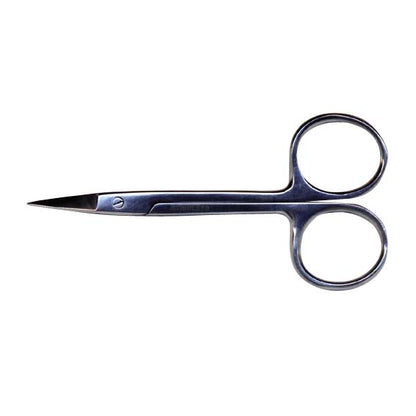 Livingstone Nail and Cuticle Scissors Straight 90mm 15g - Silver x80