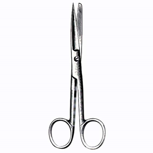 Livingstone Nurses Surgical Dissecting Scissors 14cm Stainless Steel - White x115