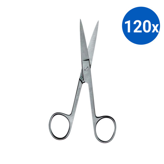 Livingstone Nurses Surgical Dissecting Scissors 14cm Sharp Straight - Silver x120