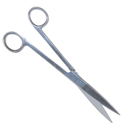 Livingstone Nurses Surgical Dissecting Scissors 20cm Sharp/Sharp Straight Stainless Steel - Silver x80