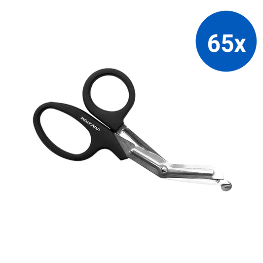 Livingstone Multi-Purpose Shears Bandage Scissors 19cm Autoclavable Stainless Steel - Black x65