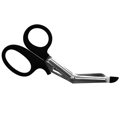 Livingstone Multi-Purpose Shears Bandage Scissors with Plastic Tip 19cm Stainless Steel - Black x65