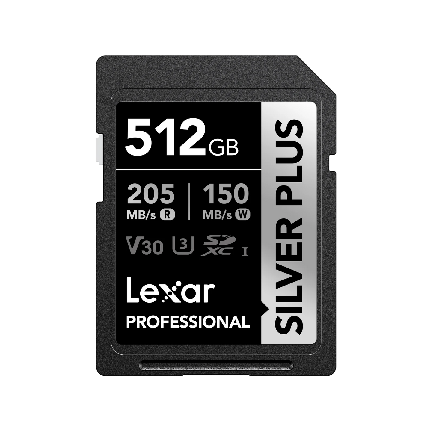Lexar Professional Silver Plus SDXC UHS-I Card 512 GB