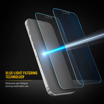 Encased MagGlass Blue Light Screen Protector iPhone 16 - Clear