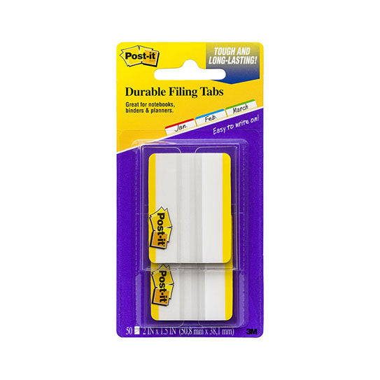 Post‑It Tabs Yellow 50 x 38mm 2‑Pack Box of 6