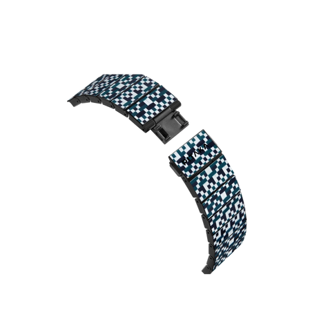 Pitaka Dreamland Chromacarbon Watch Band Apple Watch Series 1-9/SE/Ultra 2/Ultra - Mosaic