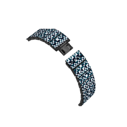 Pitaka Dreamland Chromacarbon Watch Band Apple Watch Series 1-9/SE/Ultra 2/Ultra - Mosaic