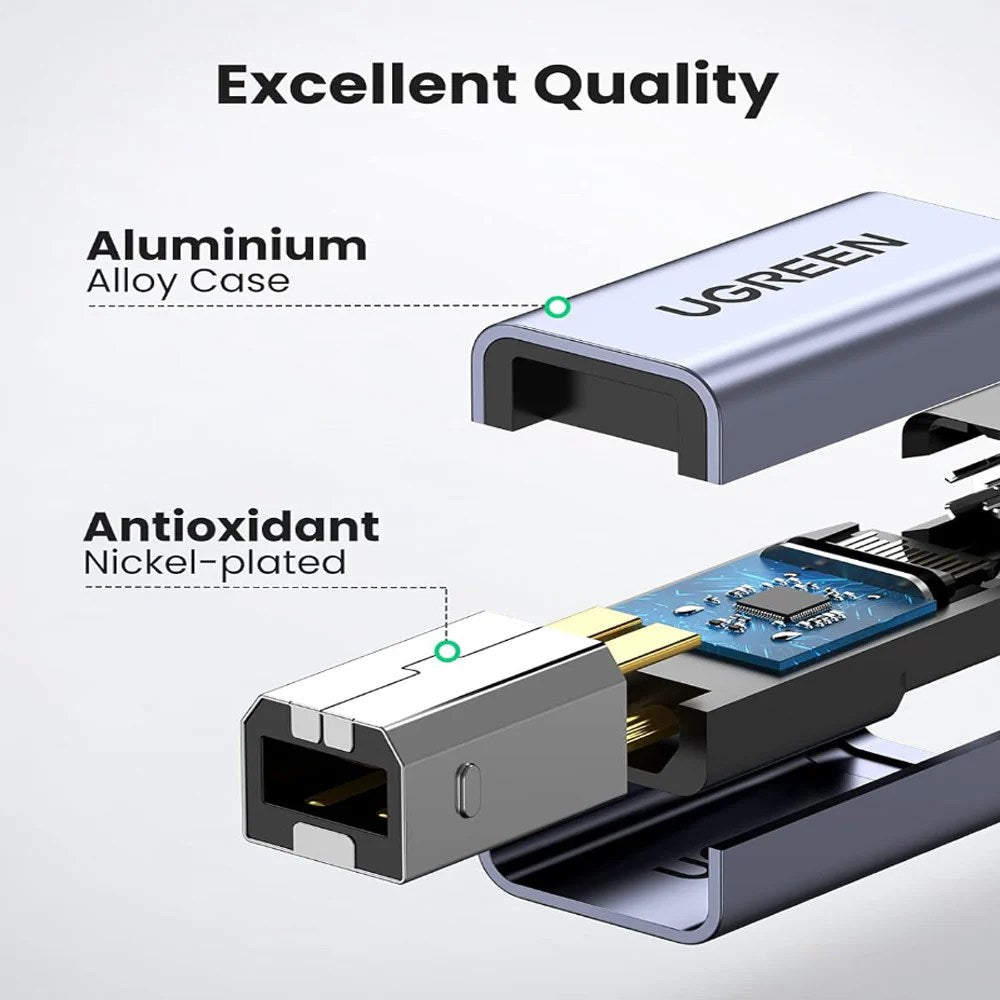 UGREEN USB-C Female to USB-B Male Adapter