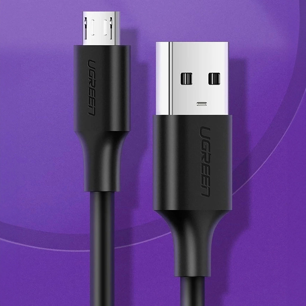 UGREEN 0.5M USB-A 2.0 Male to Micro USB Cable Black